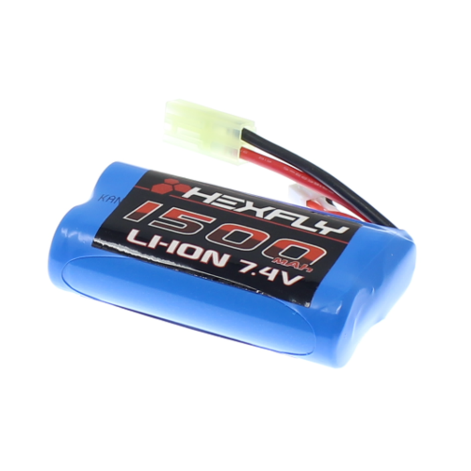 Redcat Racing #RER11040 Redcat Hexfly 2S 1C Li-Ion Battery (7.4V/1500mAh) w/Tamiya Connector