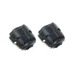 Redcat Racing #RER30179 Redcat Ascent-18 Brass Differential Covers (Black) (2)