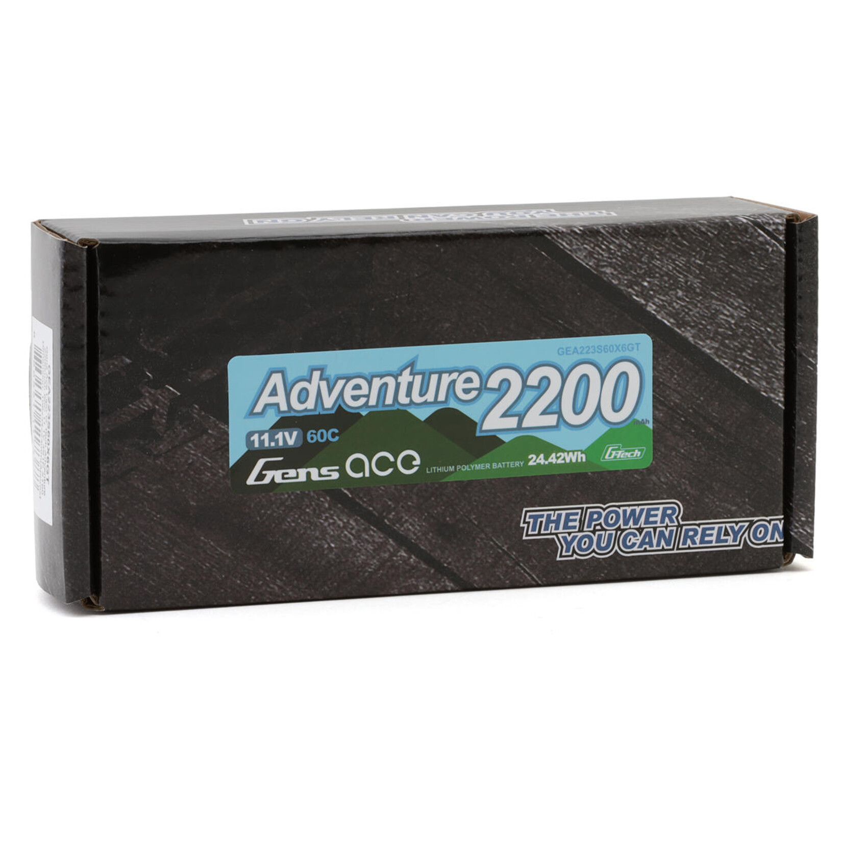 Gens Ace #GEA223S60X6GT Gens Ace G-Tech Smart 3S LiPo Battery 60C (11.1V/2200mAh) w/XT60 Connector