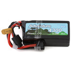 Gens Ace #GEA433S60T3GT Gens Ace G-Tech Smart 3S LiHV LiPo Battery 60C (11.4V/4300mAh) w/Universal Connector