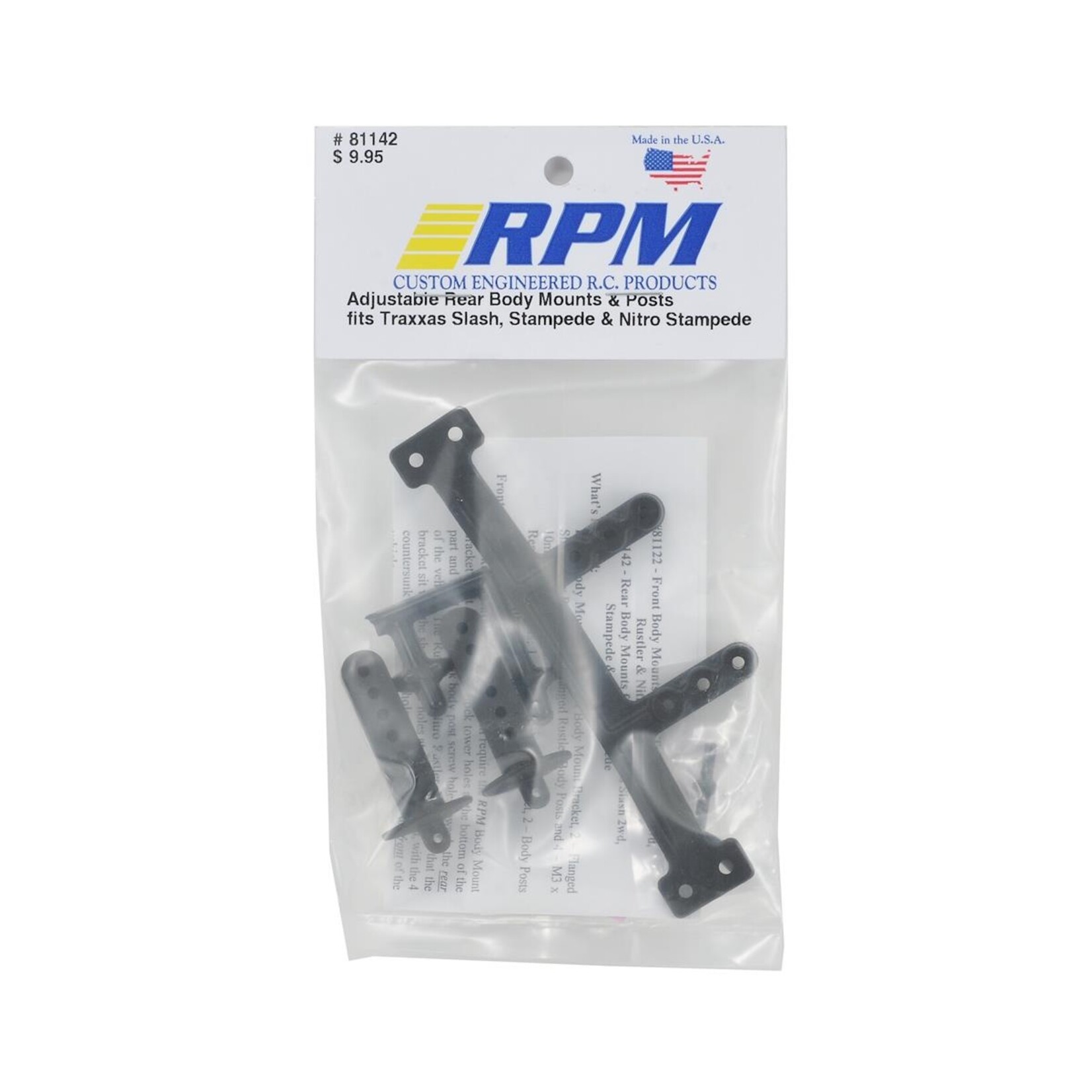 RPM #81142 RPM Adjustable Rear Body Mount