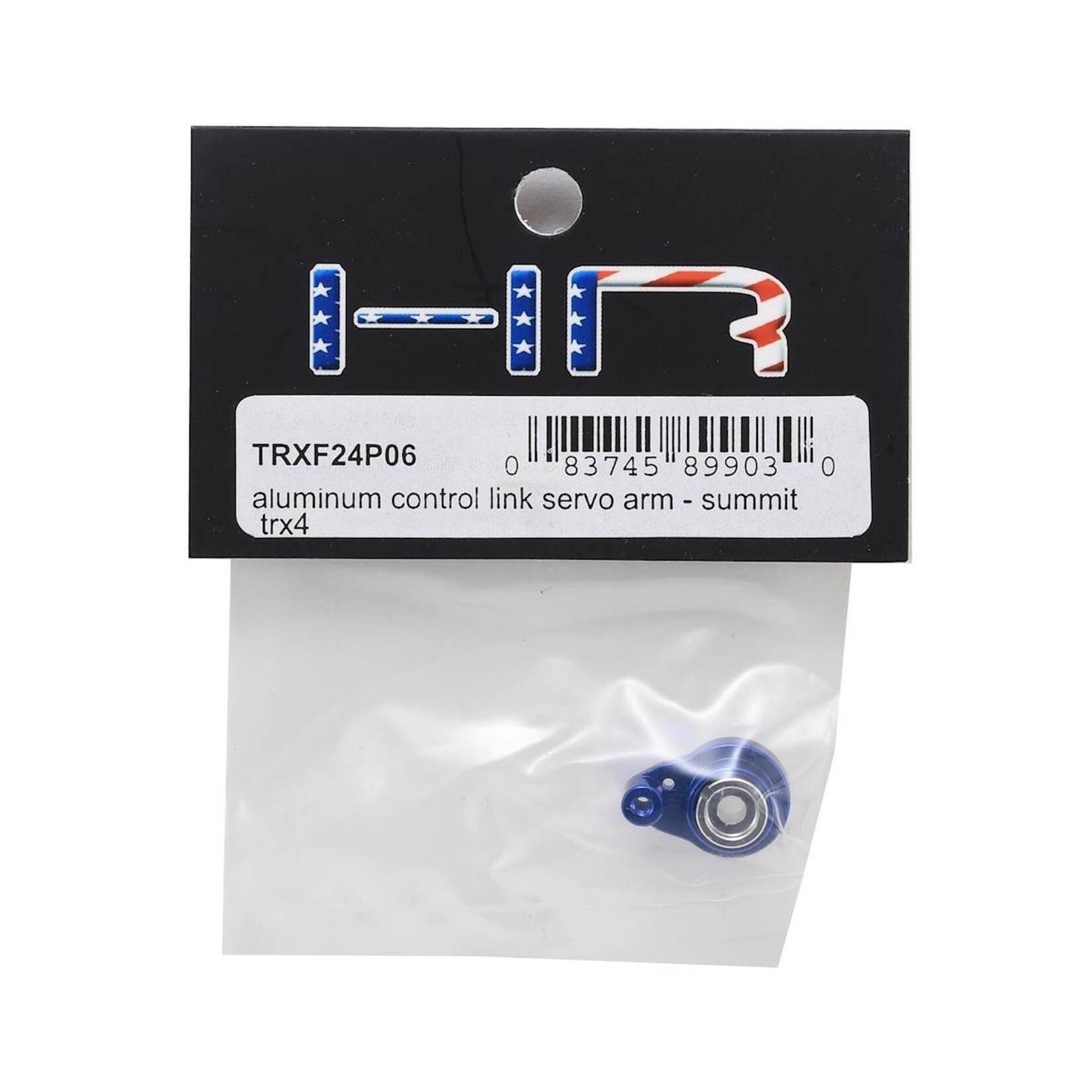 Hot Racing #TRXF24P06 Hot Racing Traxxas TRX-4 Aluminum Control Link Servo Arm (Blue)