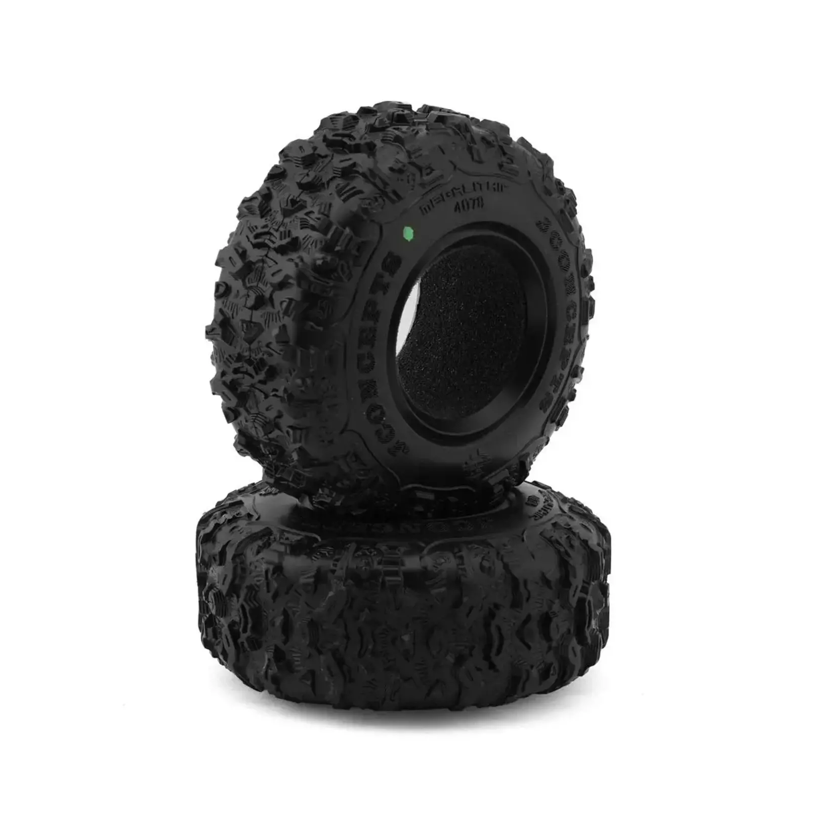 JConcepts JConcepts Megalithic 1.9" Rock Crawler Tires (2) (4.19” - Class 1) (Green) #4078-02