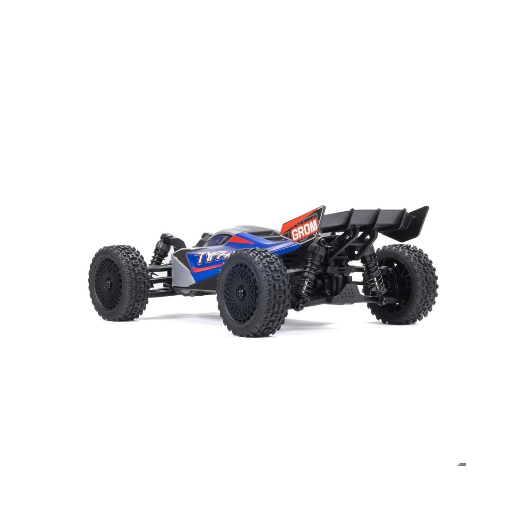 ARRMA #ARA2106T1 Arrma Typhon Grom MEGA 4WD 380 Brushed 1/18 Buggy RTR (Blue/Silver) w/SLT2 2.4GHz Radio, Battery & Charger