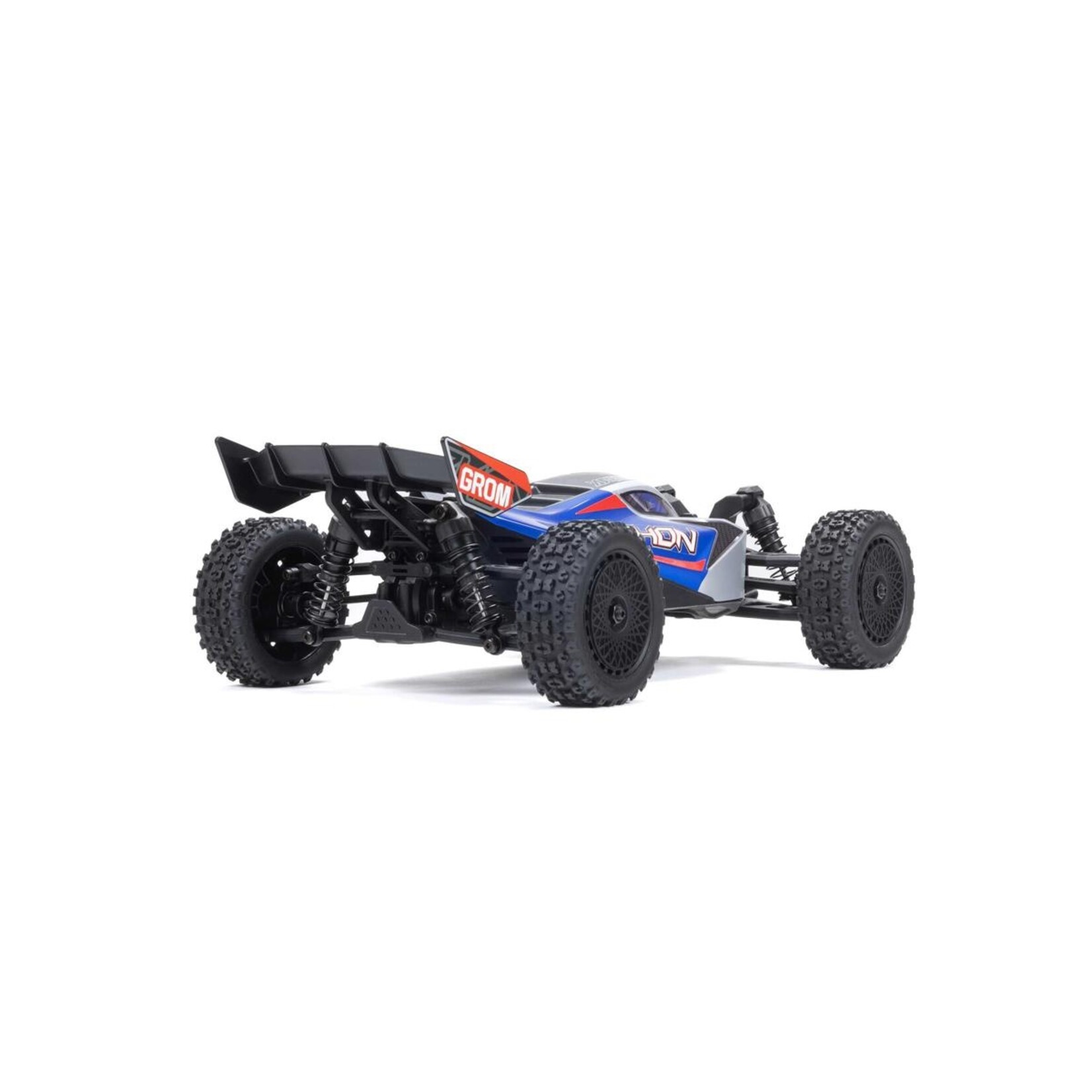 ARRMA #ARA2106T1 Arrma Typhon Grom MEGA 4WD 380 Brushed 1/18 Buggy RTR (Blue/Silver) w/SLT2 2.4GHz Radio, Battery & Charger