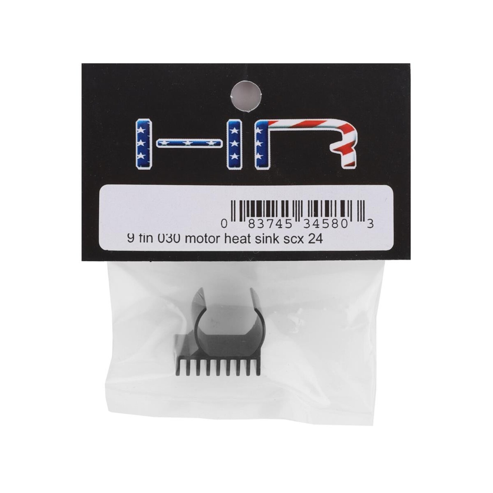 Hot Racing #SXTF030H01 Hot Racing Axial SCX24 030 Motor Heat Sink (Black)