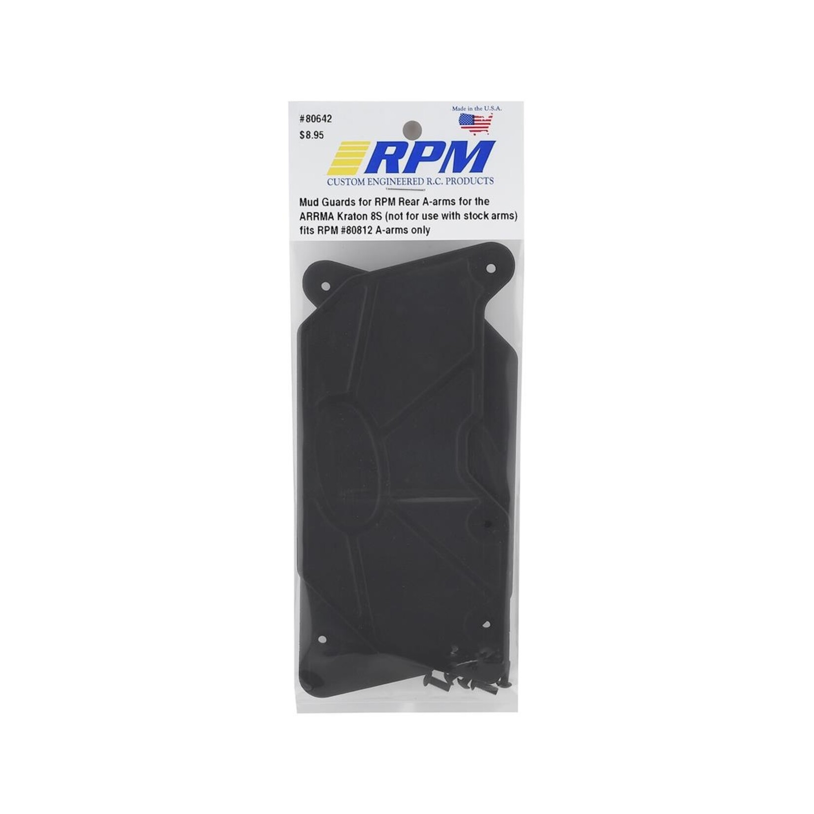 RPM RPM Arrma Kraton 8S Rear Arm Mud Guards #80642