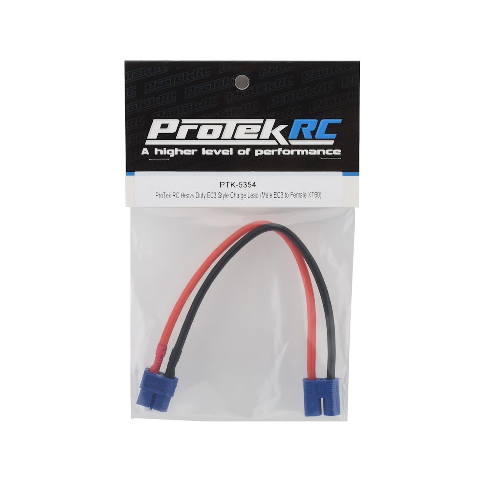 ProTek RC #PTK-5354 ProTek RC Heavy Duty EC3 Style Charge Lead (Male EC3 to Female XT60)