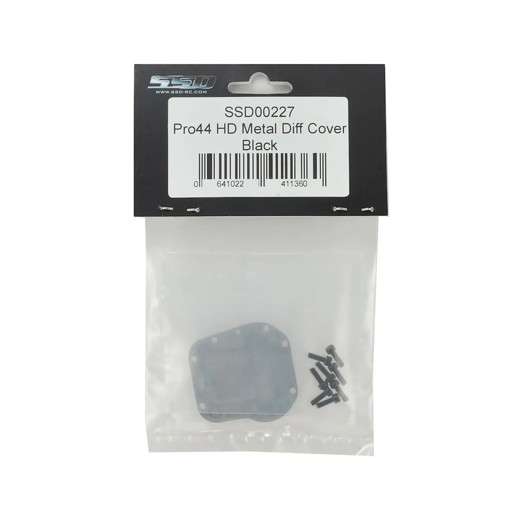 SSD RC #SSD00227 SSD RC Pro44 HD Metal Diff Cover (Black)