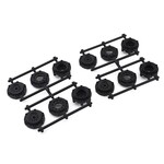 Pro-Line #6355-00 Pro-Line 6x30 to 12mm SC/ProTrac Hex Adapters (12)