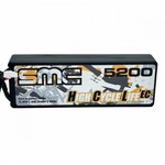 SMC #5250-2S1P-SC5 SMC HCL-EC 7.4V 5200mAh 50C wired hardcase