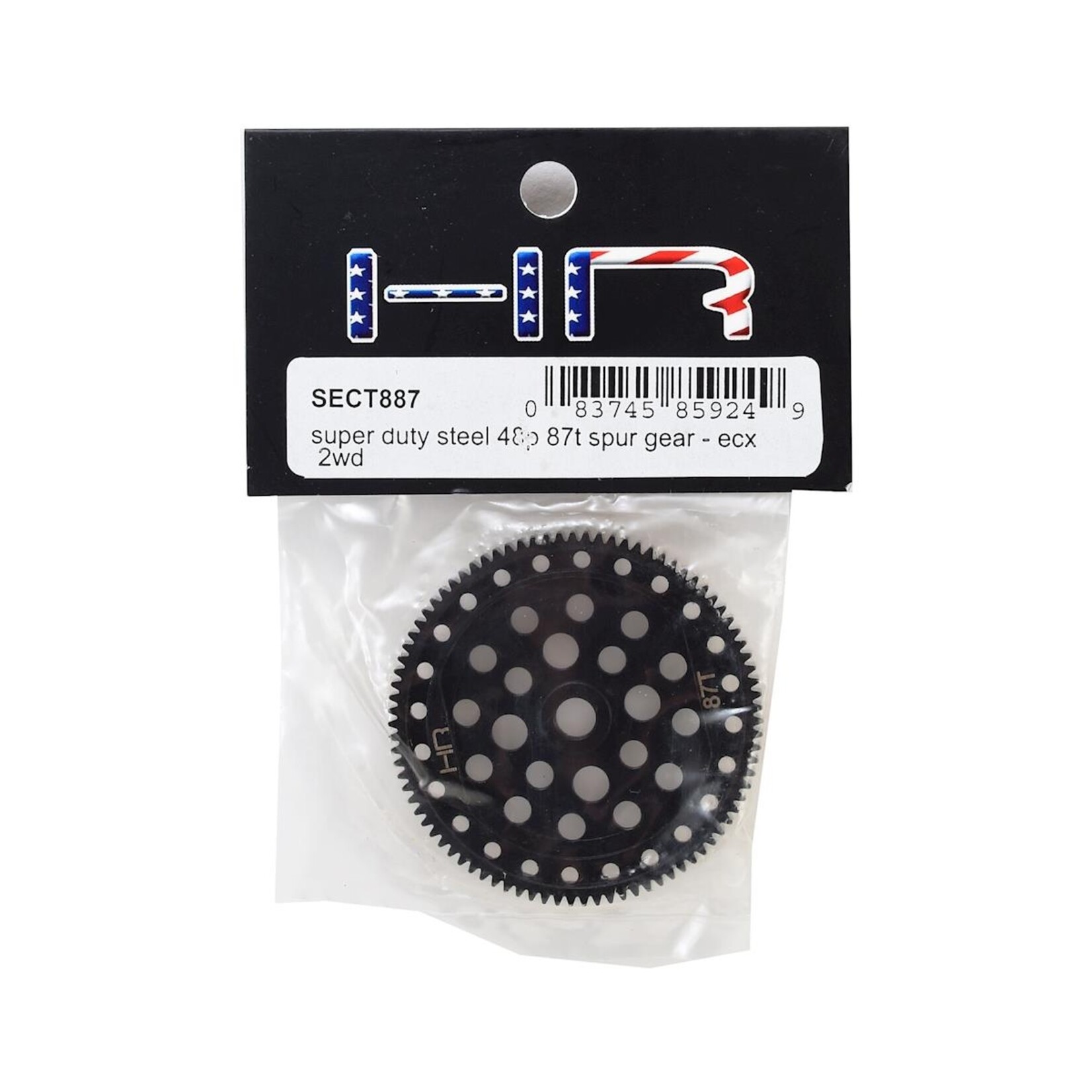 Hot Racing #SECT887 Hot Racing ECX 48P Super Duty Steel Spur Gear (87T)