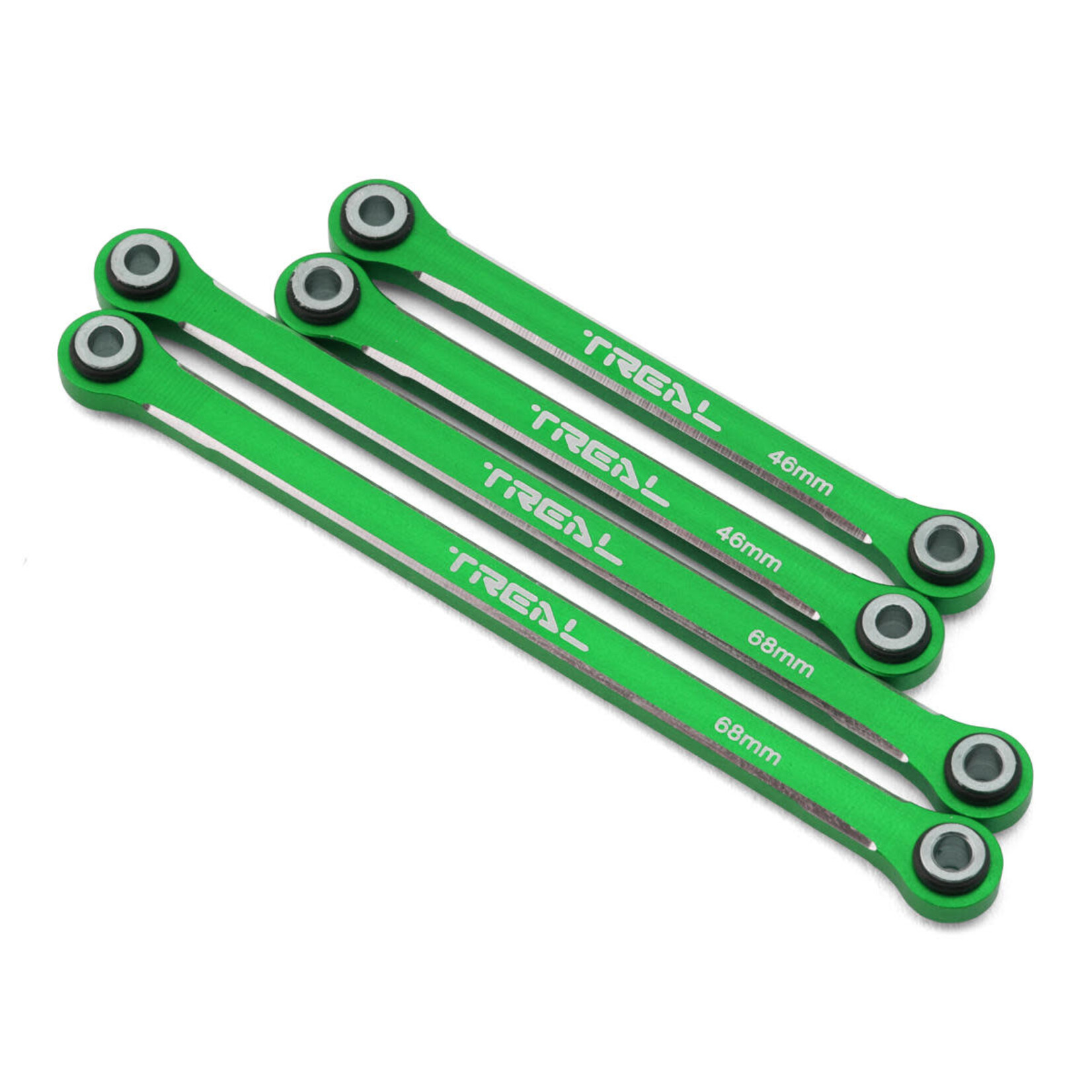 Treal #X003LASCOD Treal Hobby TRX-4M Aluminum Upper Suspension Links (Green) (Qty 4)