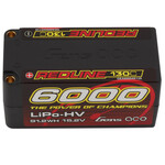 Gens Ace Summer Sale #GEA60004S13S Gens Ace Redline 4S LiHV LiPo Shorty Battery 130C (15.2V/6000mAh) w/5mm Bullets (Hard Case)