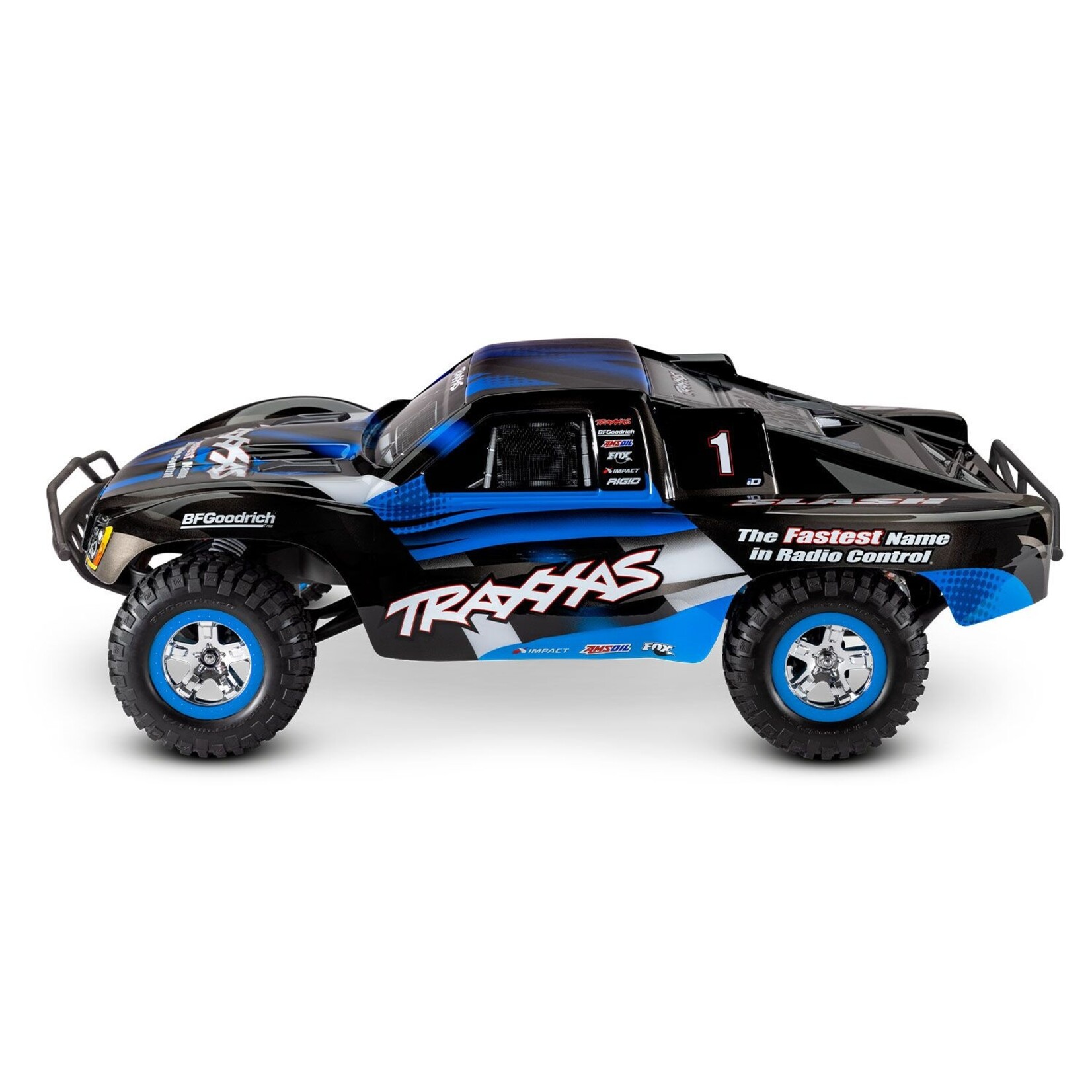 Traxxas #58034-8-BLUE  Traxxas  Slash: 1/10 Scale 2WD Short Course Truck w/USB-C