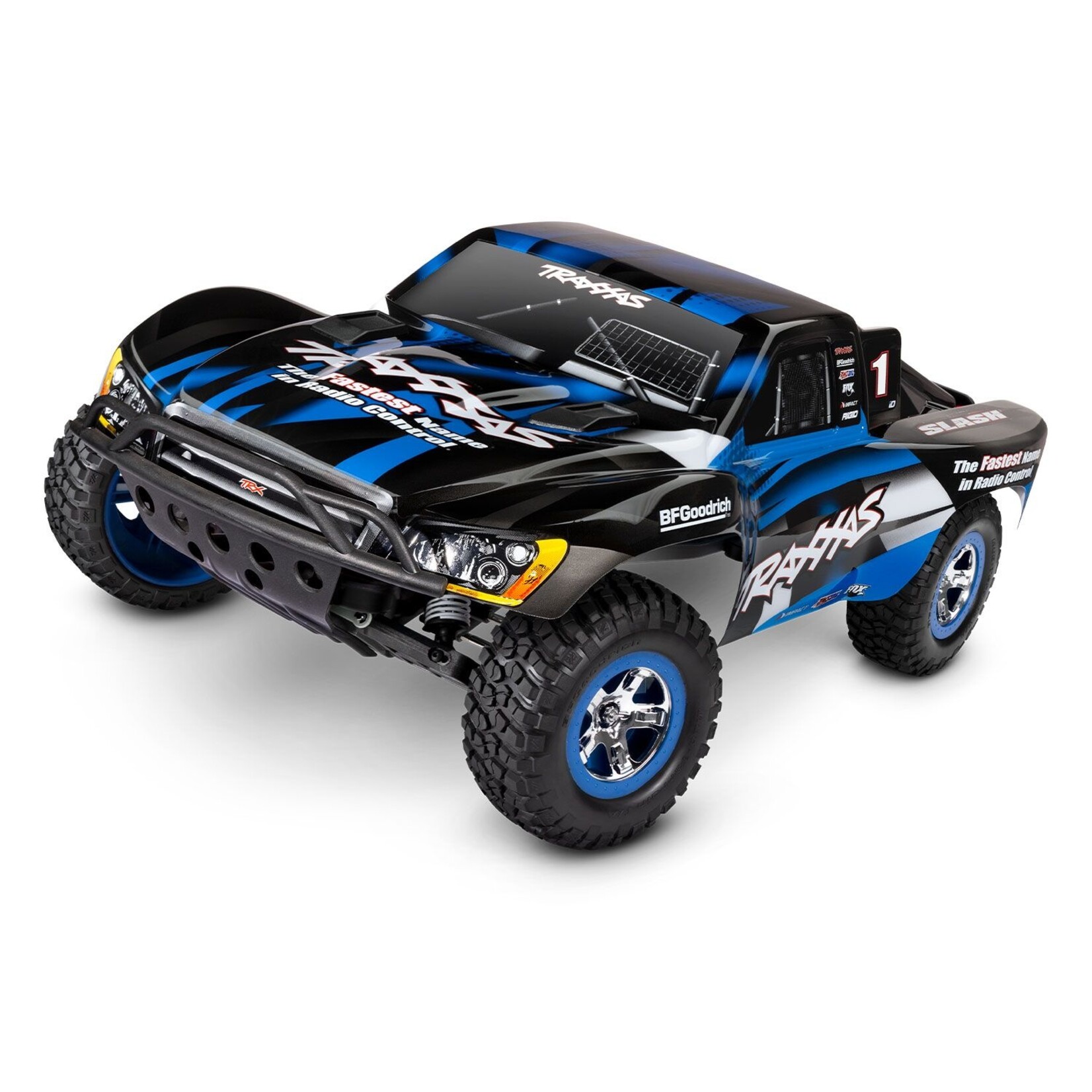 Traxxas #58034-8-BLUE  Traxxas  Slash: 1/10 Scale 2WD Short Course Truck w/USB-C