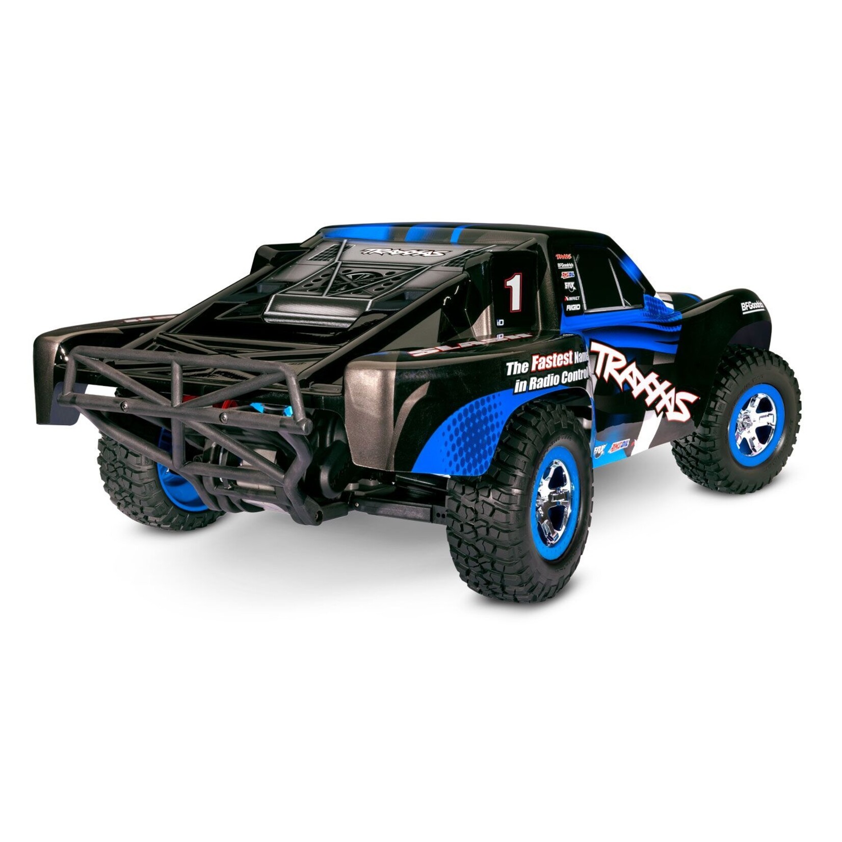 Traxxas #58034-8-BLUE  Traxxas  Slash: 1/10 Scale 2WD Short Course Truck w/USB-C