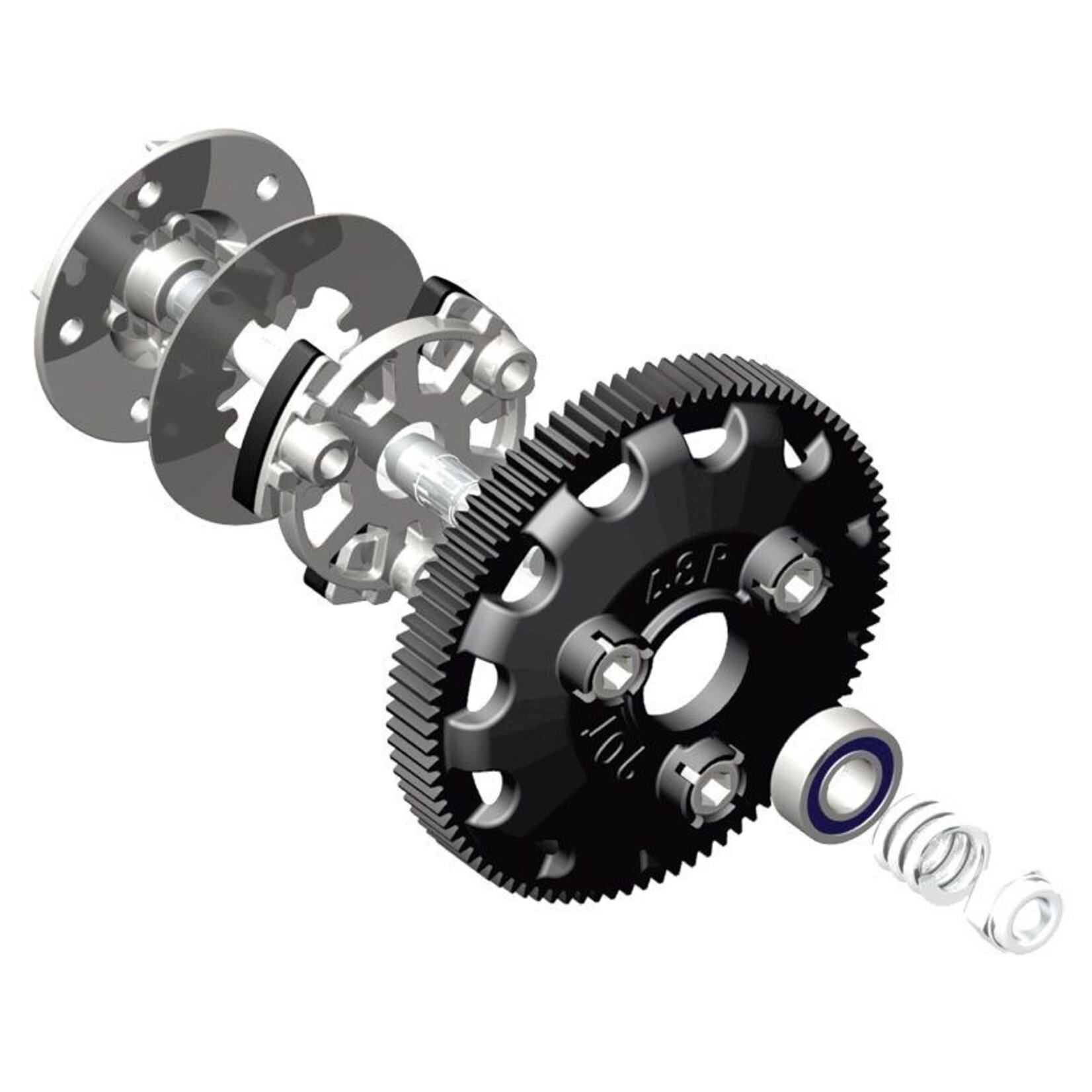 Traxxas #58034-8-BLUE  Traxxas  Slash: 1/10 Scale 2WD Short Course Truck w/USB-C