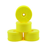 JConcepts #3369Y JConcepts Bullet 4.0" Standard Offset 1/8 Truck Wheels (4) (Yellow)