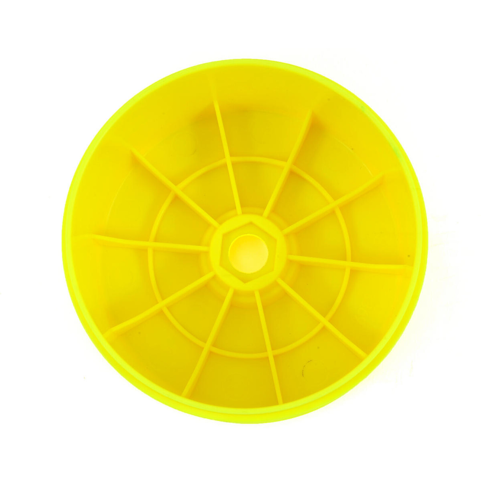 JConcepts #3369Y JConcepts Bullet 4.0" Standard Offset 1/8 Truck Wheels (4) (Yellow)