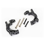 Traxxas #9032 Traxxas  CASTER BLOCKS BLACK L&R