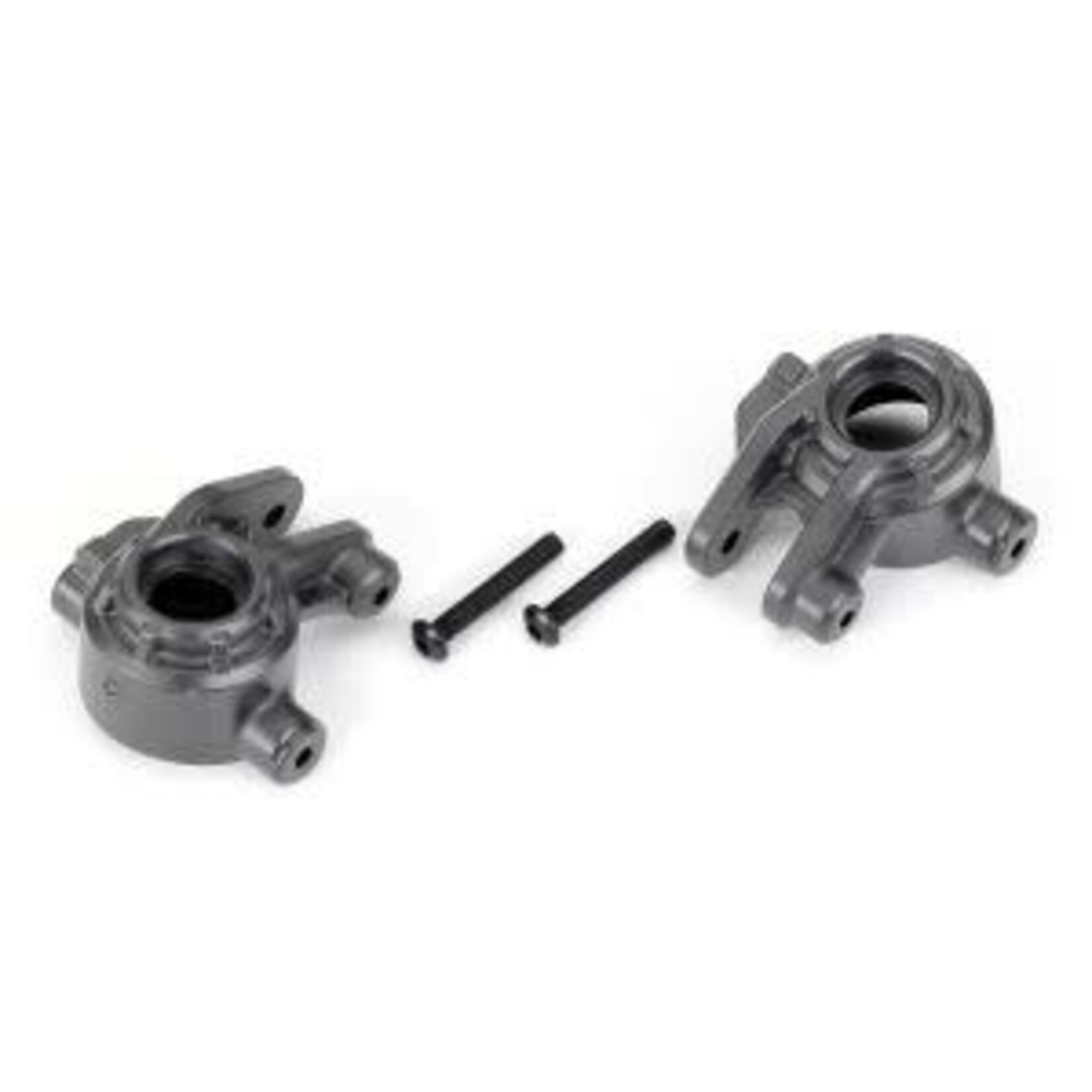 Traxxas #9037-GRAY Traxxas  STEERING BLOCKS GRAY L&R