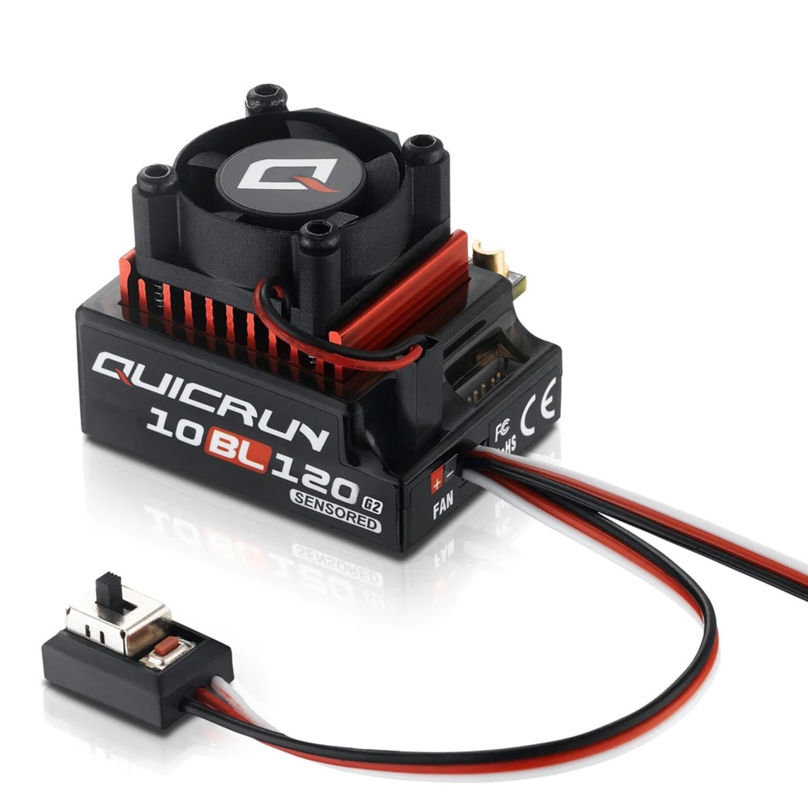 Hobbywing Quicrun 10BL120 Sensored G2 ESC #HWI30125002