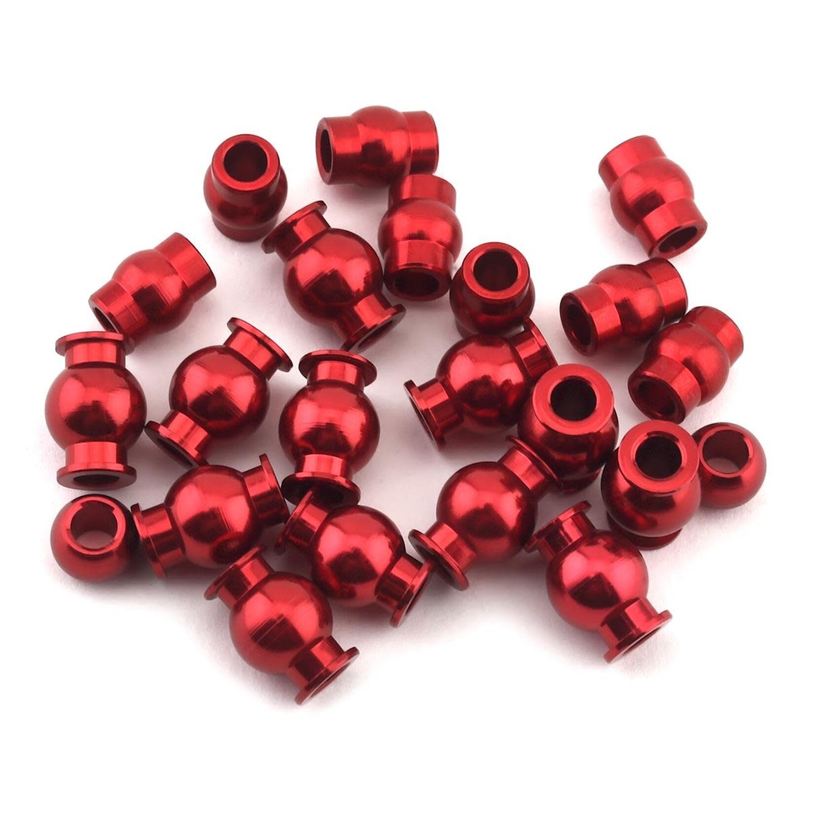 Hot Racing #ATF160B02 Hot Racing Arrma 4x4 Aluminum Pivot Ball Set (Red)