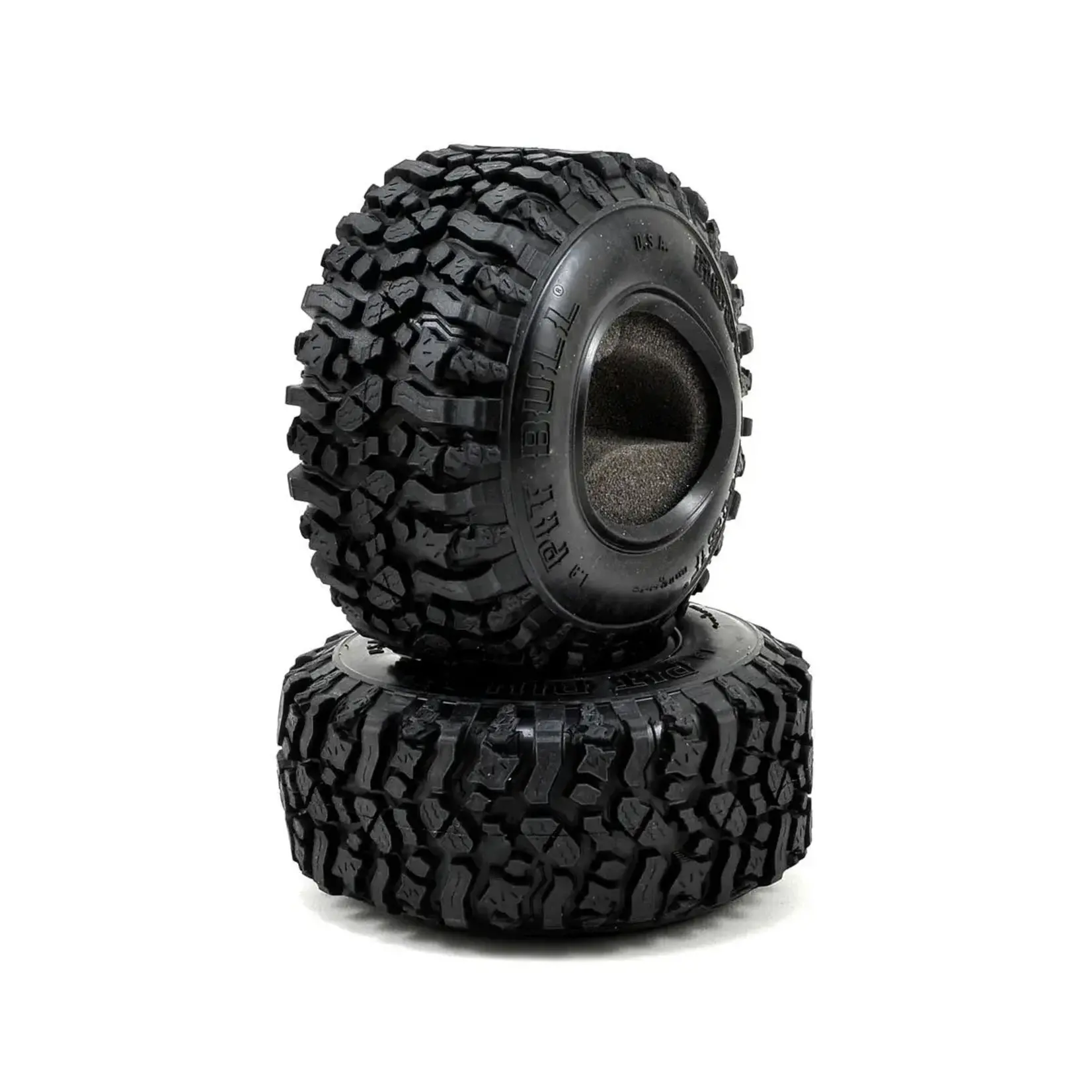 Pit Bull #PBTPB9003NK Pit Bull Tires Rock Beast 1.9" Scale Rock Crawler Tires w/Foams (2) (Komp)