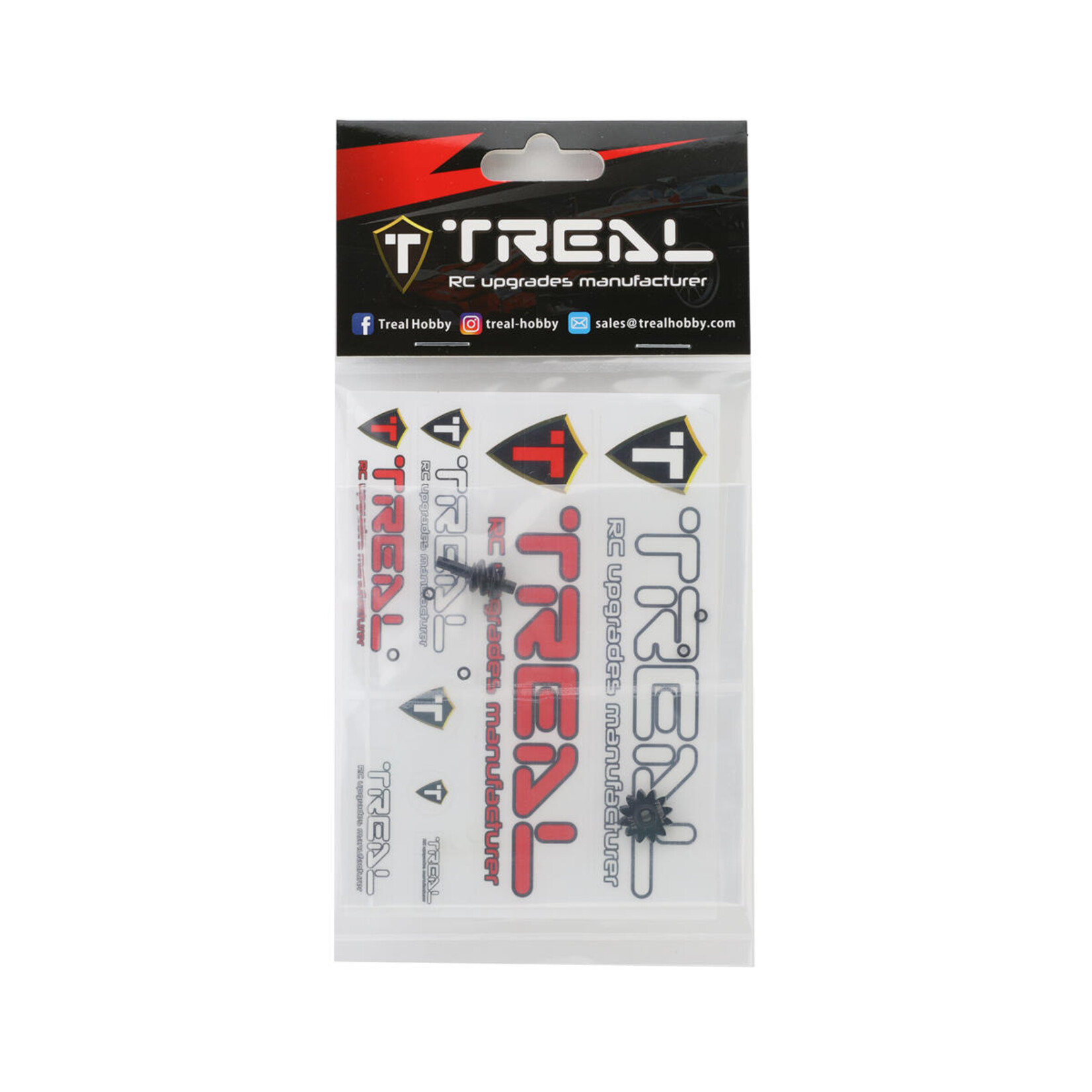 Treal Treal Hobby Axial SCX24 Steel Overdrive Differential Gears (2T/12T)  #TLHTSCX24-170