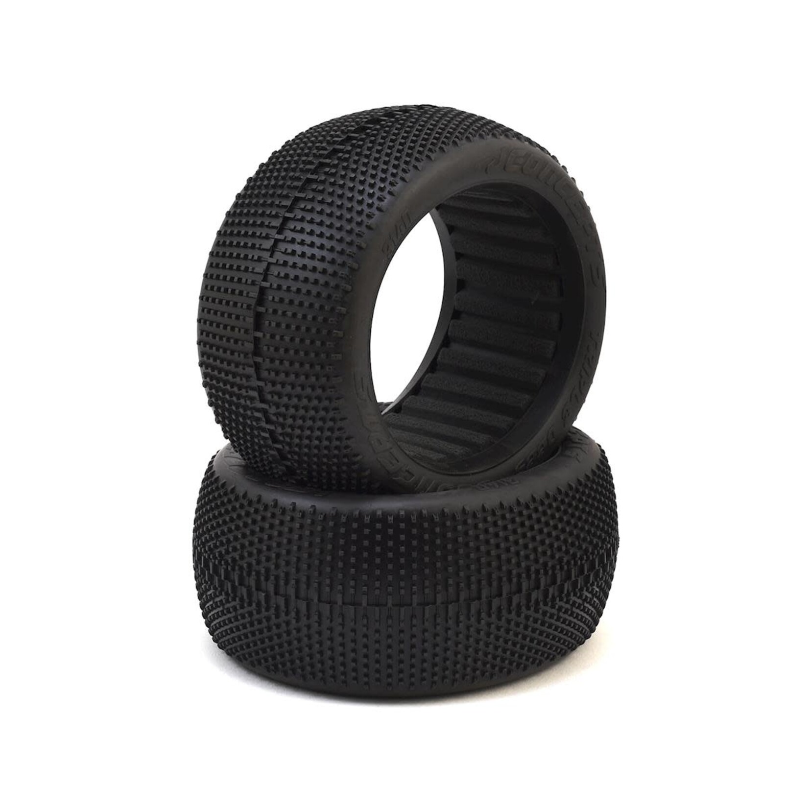 JConcepts #3140-01 JConcepts Triple Dees 4.0" 1/8th Truggy Tires (2) (Blue)