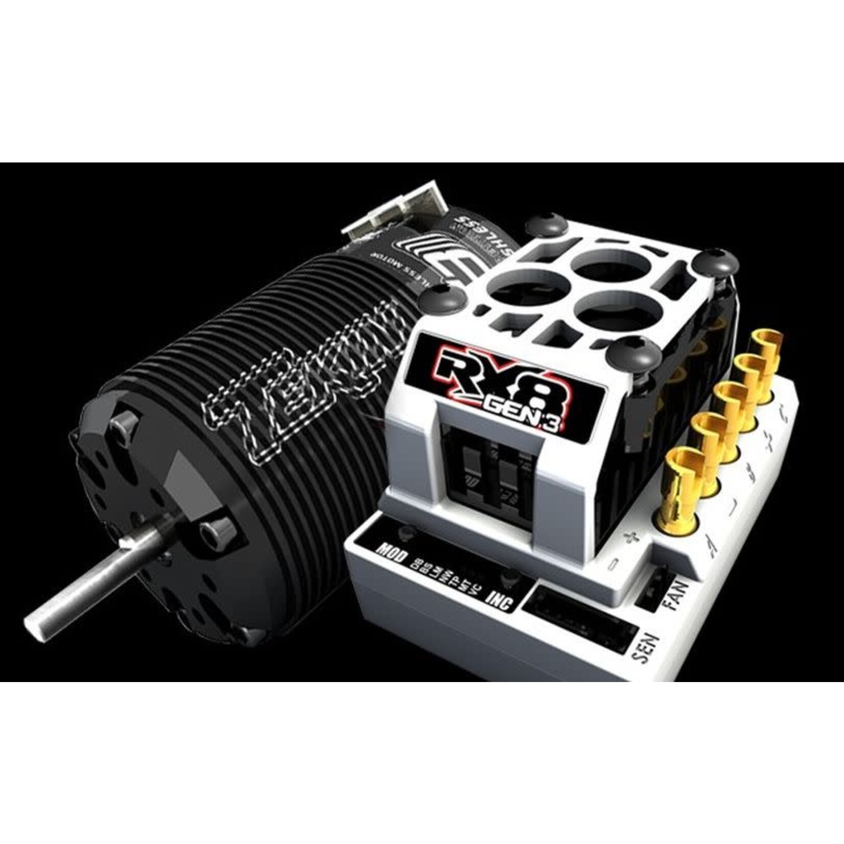 Tekin #TEKTT2335  Tekin Rx8Gen3 BL ESC - 4038 T8Gen3 BL Motor 2250kV 1/8 System