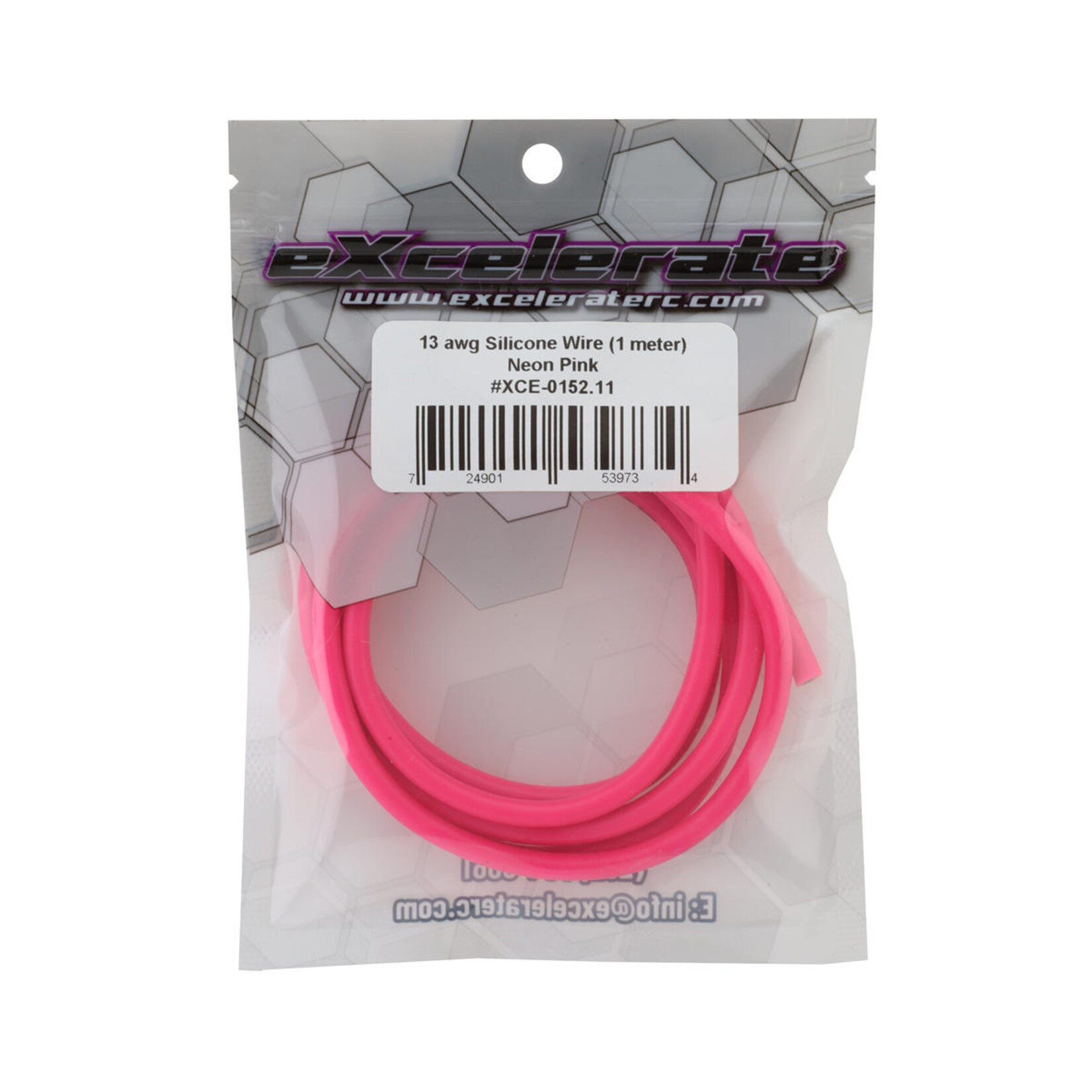 eXcelerate eXcelerate Silicone Wire (Neon Pink) (1 Meter) (13AWG) #XCE-0152.11