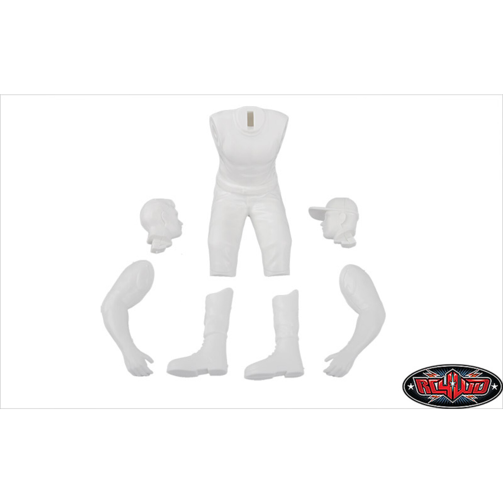 RC4WD #Z-B0019 RC4WD Driver Figure Molded Parts Tree