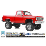 RC4WD RC4WD Trail Finder 2 "LWB" RTR W/ Chevrolet K10 Scottsdale Hard Body Set (Red)