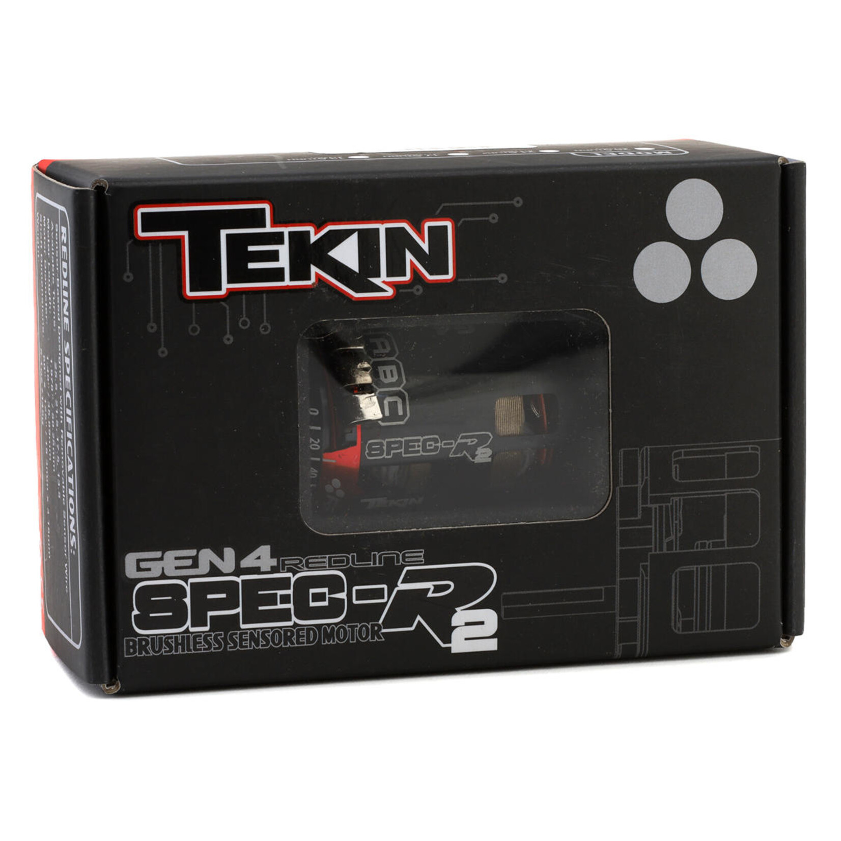 Tekin #TEKTT2690E  Tekin Gen4 Spec-R2 Elite Sensored Brushless Motor (17.5T)
