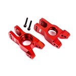 Traxxas #9552R  Traxxas CARRIER STUB AXLE ALUM RED L/R