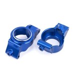 Traxxas #7832-BLUE Traxxas  CASTER BLOCKS ALUM BLUE