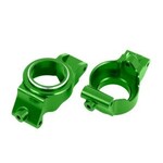 Traxxas #7832-GRN Traxxas  CASTER BLOCKS ALUM GRN