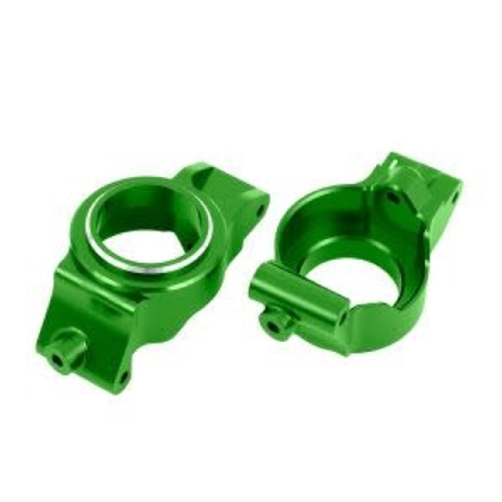 Traxxas #7832-GRN Traxxas  CASTER BLOCKS ALUM GRN