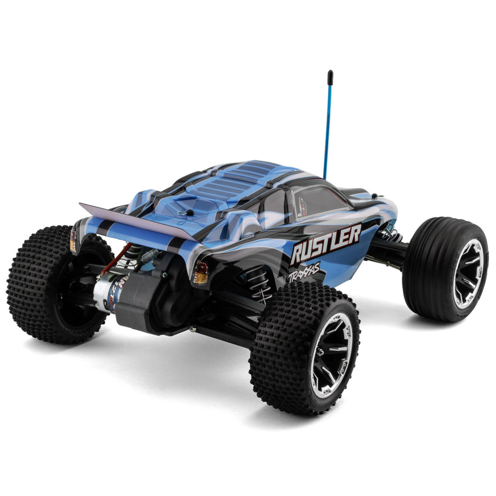 Traxxas Traxxas Rustler 1/10 RTR Stadium Truck (Blue) w/XL-5 ESC, TQ 2.4GHz Radio, Battery & USB-C Charger #37054-8