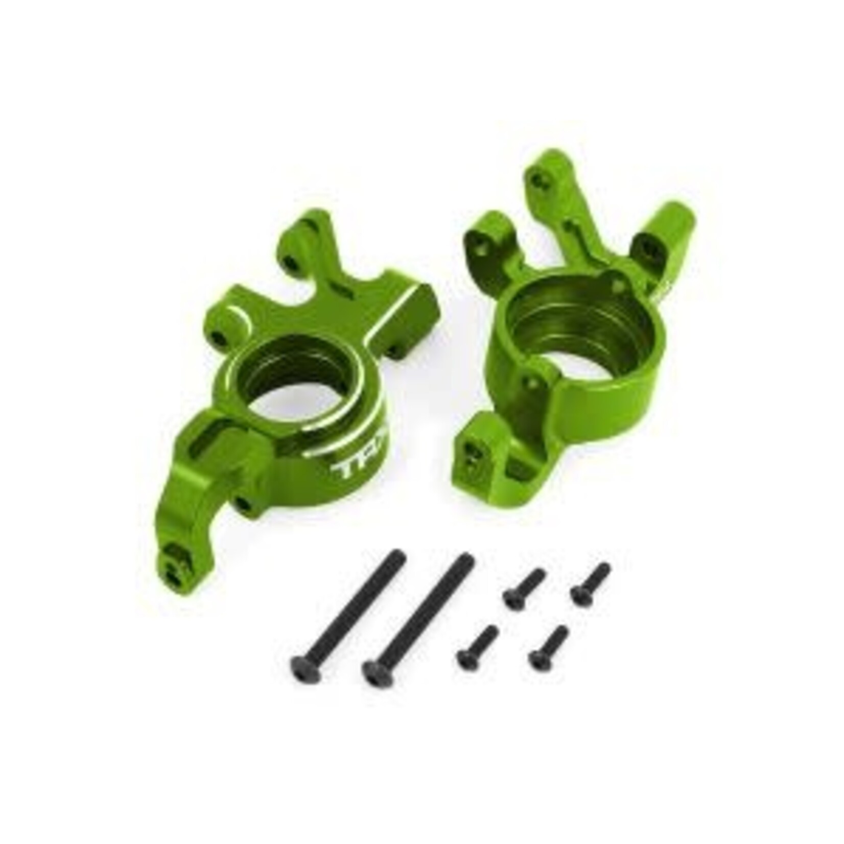 Traxxas Traxxas  STEERING BLOCKS ALUM GRN #7836-GRN