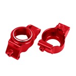 Traxxas #7832-RED Traxxas  CASTER BLOCKS ALUM RED