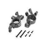Traxxas #7836-GRAY  Traxxas STEERING BLOCKS ALUM GRAY