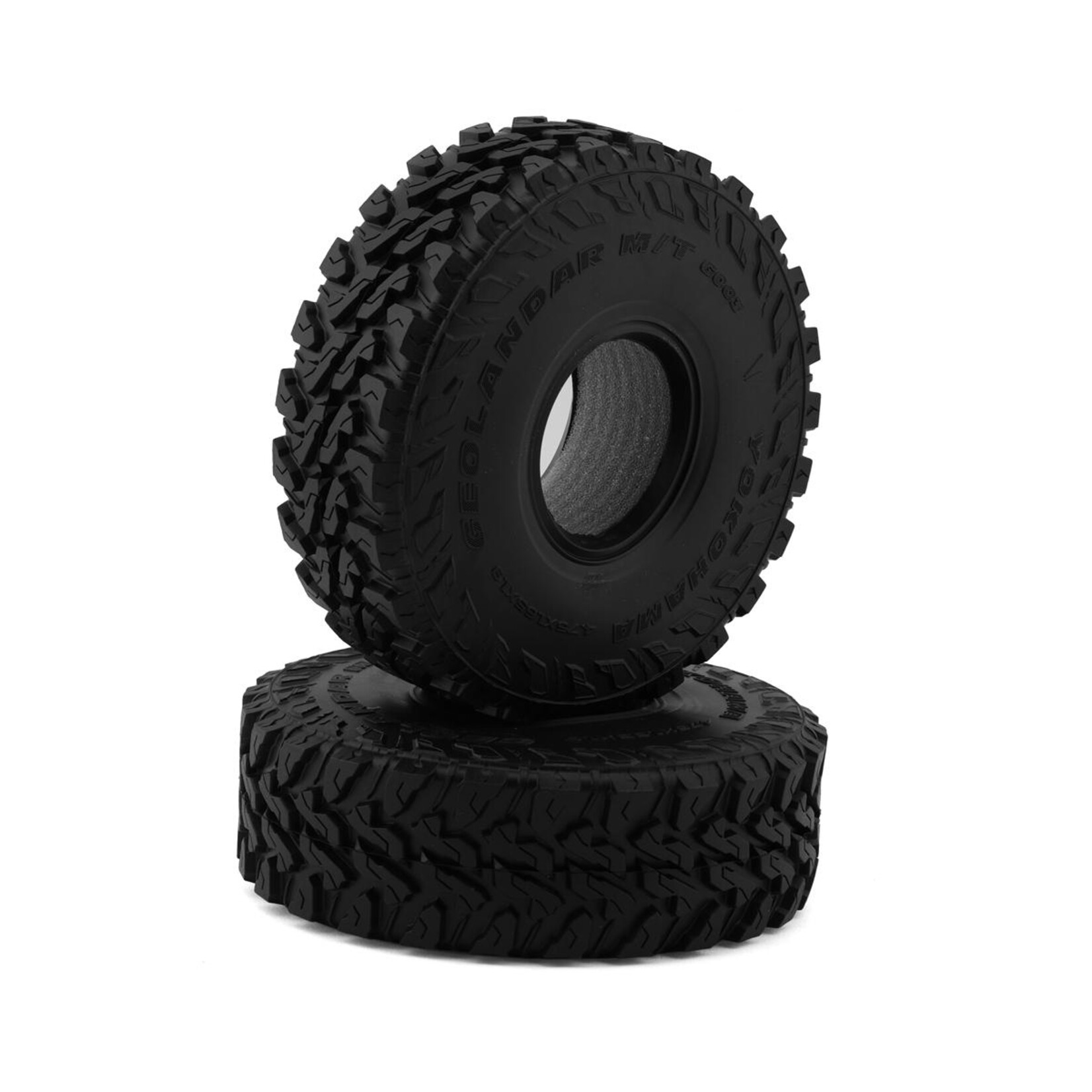 Vanquish Products #VPS10105 Vanquish Products Yokohama Geolander M/T 1.9" Rock Crawler Tires (2) (Red)