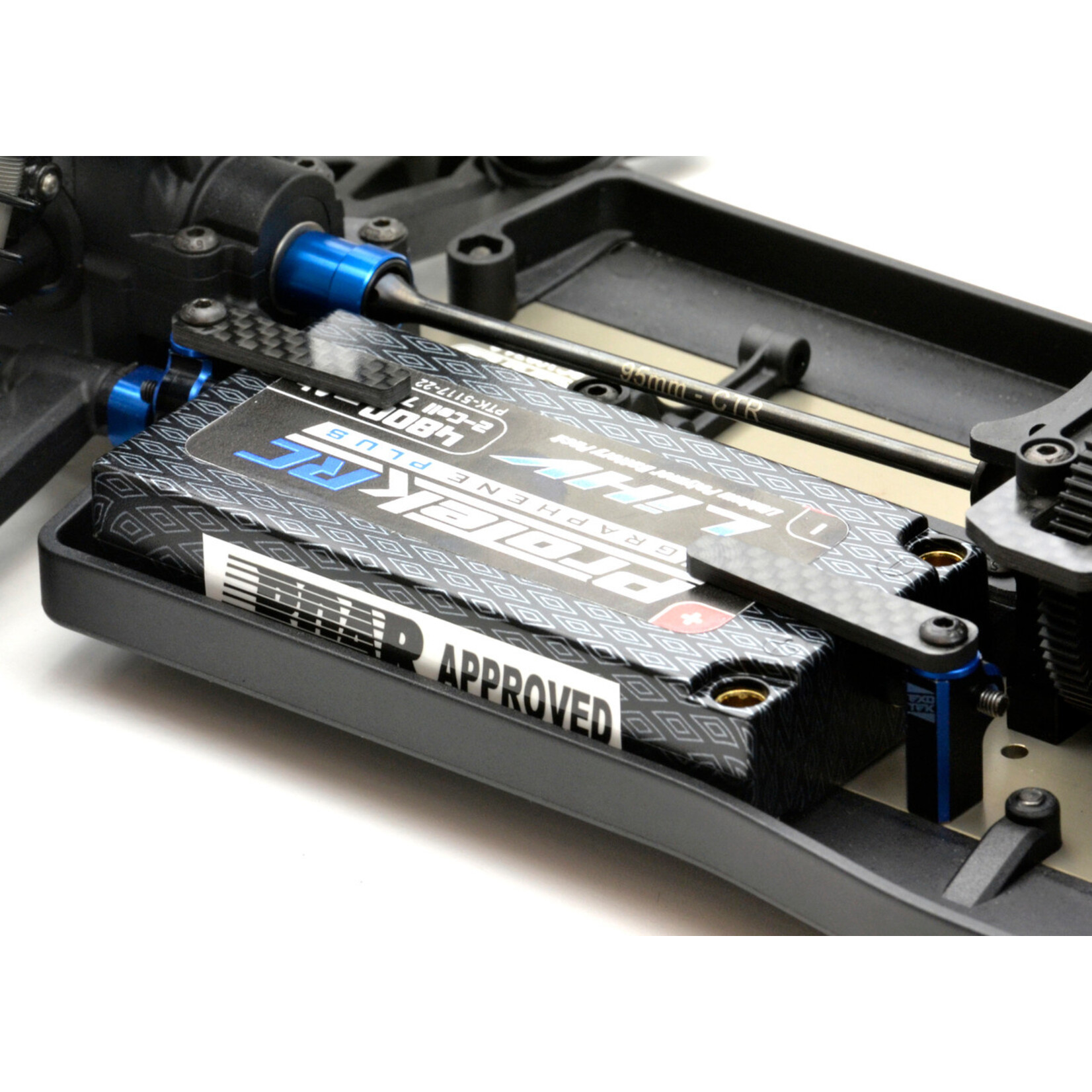 Exotek Exotek B74 Battery Mounting Tab Set For Shorty and LCG Shorty Pack #2217