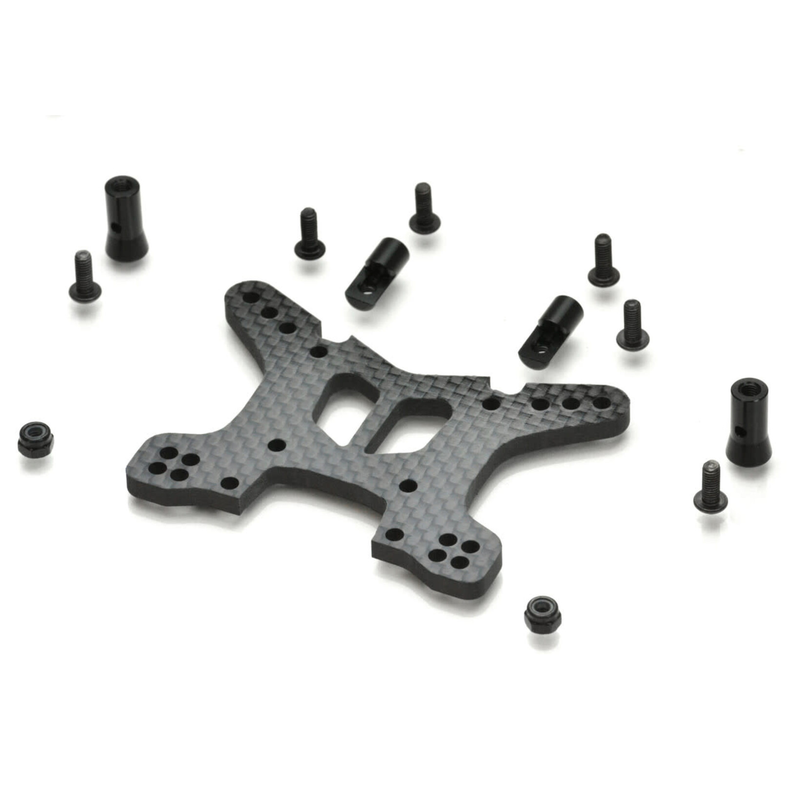Exotek Exotek Racing SLASH 4X4 CARBON FIBER SHOCK TOWER- FRONT, 4WD SLASH/ RALLY #2214