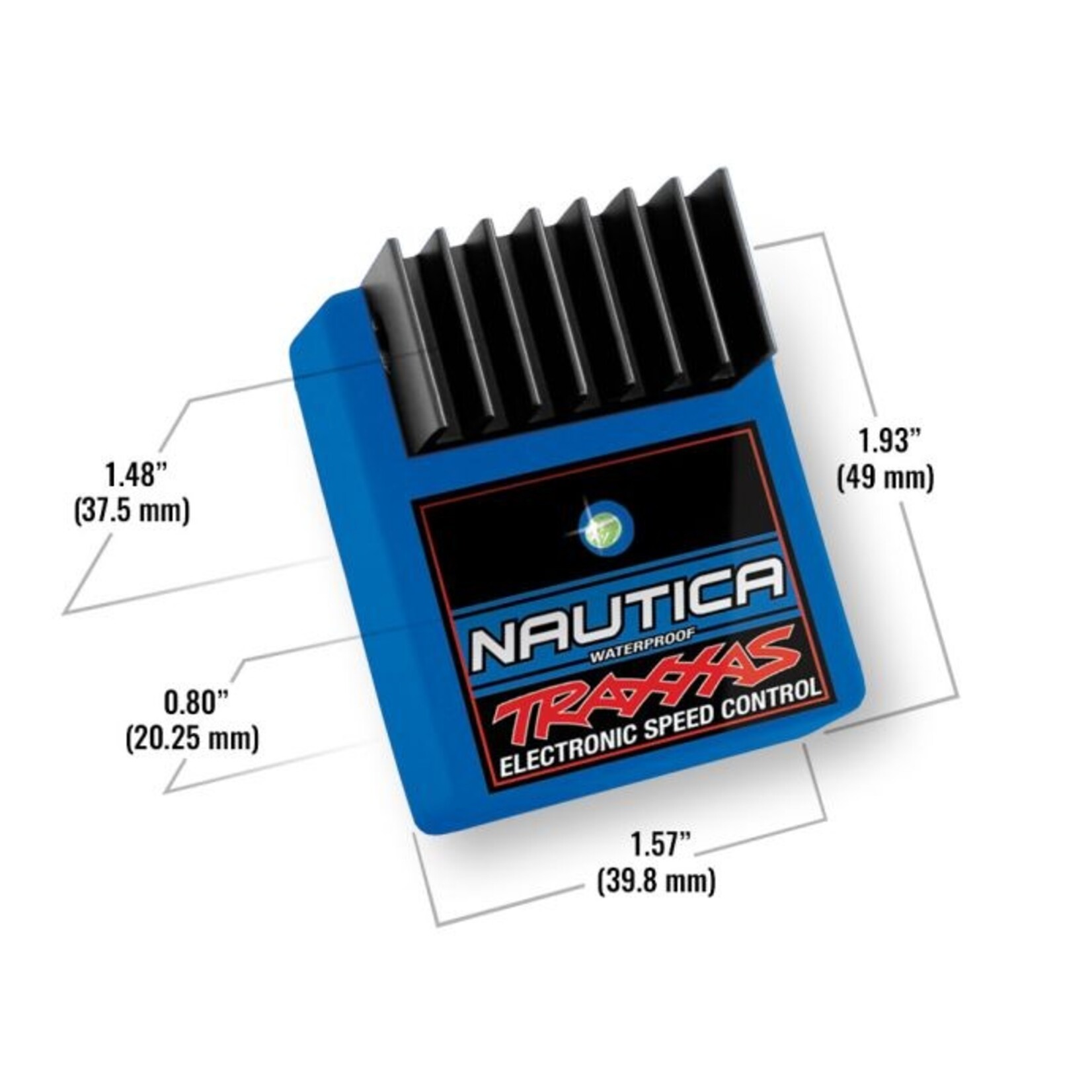 Traxxas #38104-8-ORNG  Traxxas Blast RTR Boat w/USB-C (Orange)