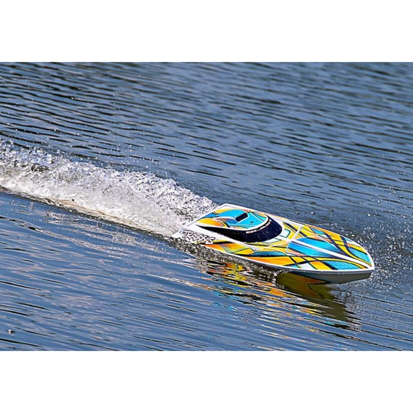 Traxxas #38104-8-ORNG  Traxxas Blast RTR Boat w/USB-C (Orange)