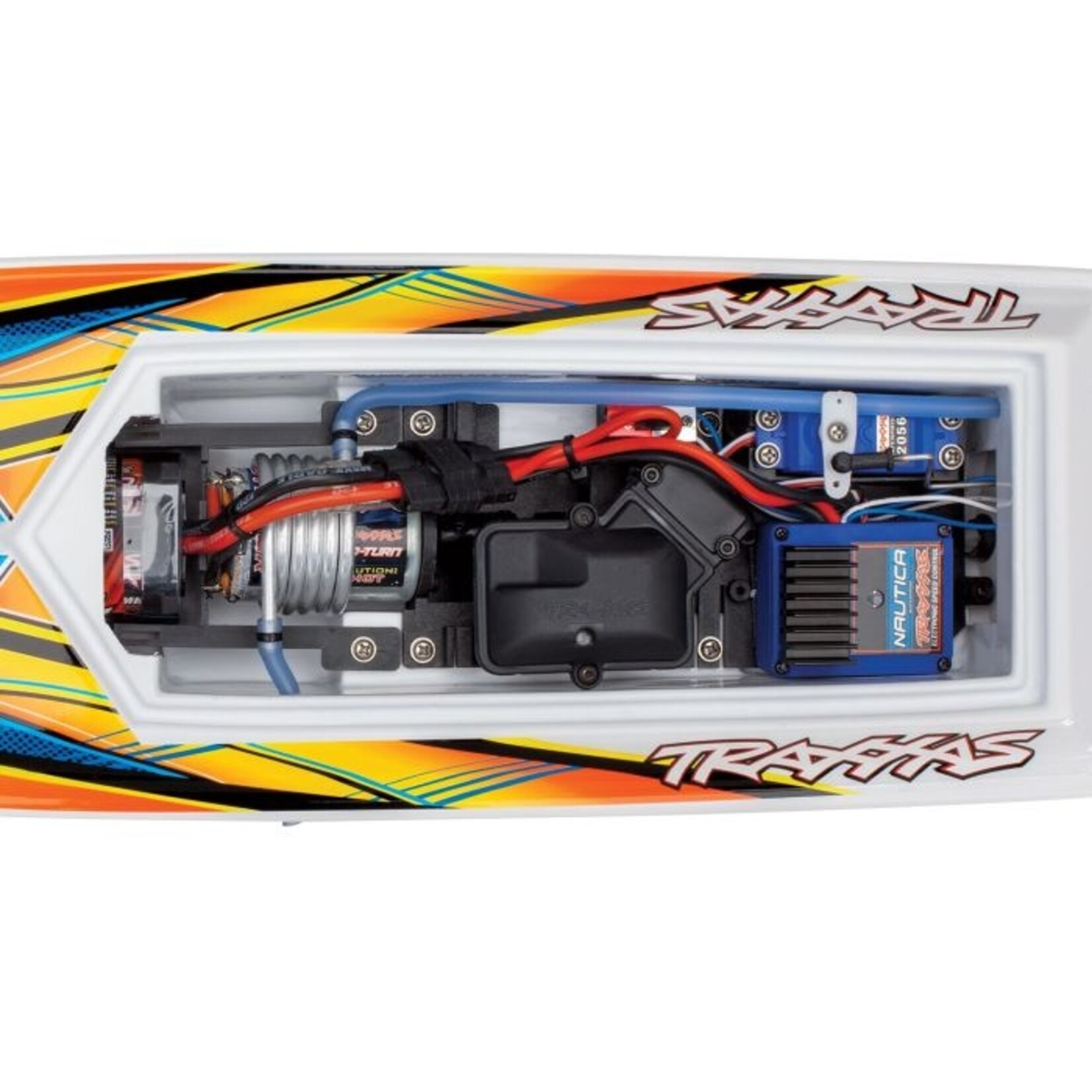 Traxxas #38104-8-ORNG  Traxxas Blast RTR Boat w/USB-C (Orange)